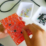 DSO138 Digital Oscilloscope DIY Kit DIY Parts for Oscilloscope Making Electronic diagnostic-tool Learning osciloscopio Set 1Msps