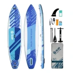 E SUP inflatable land balance board paddle sup board Water Play Surfing Surfboard Blue stand up paddle board inflatable by esup
