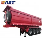 EAST China Good Quality End Rear Tipper Dumper Dump Semi Truck Trailer Manufacturers
