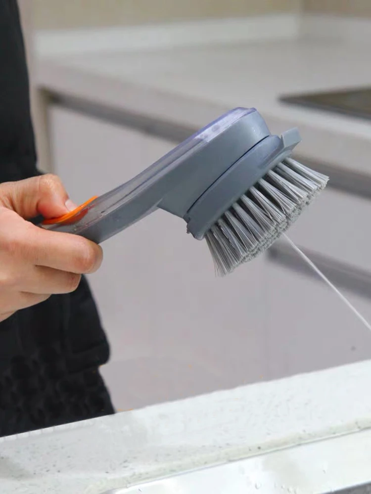 EAST kitchen spray cleaning brush for household, small handle brush, pp small cleaning brush