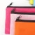 Import Eco Friendly 8oz Colorful  Pencil Case Small Cotton Canvas Bag With Black Zipper from China