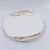Import Eco friendly assiette multiple colored flat round shaped personalized printing on ceramic porcelain circle plates dish from China
