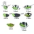 Import Eco-friendly Customized Silicone Colander Strainer for Kitchen Utensil from China