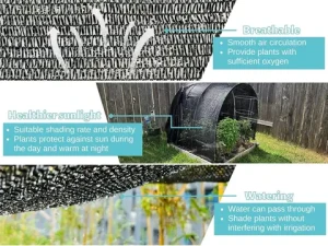 Eco-Friendly Sun Shade Sail Mesh Cloth Cover Net Durable Personalization Customization