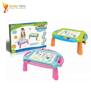 educational toy colorful magnetic drawing board erasable writing board table
