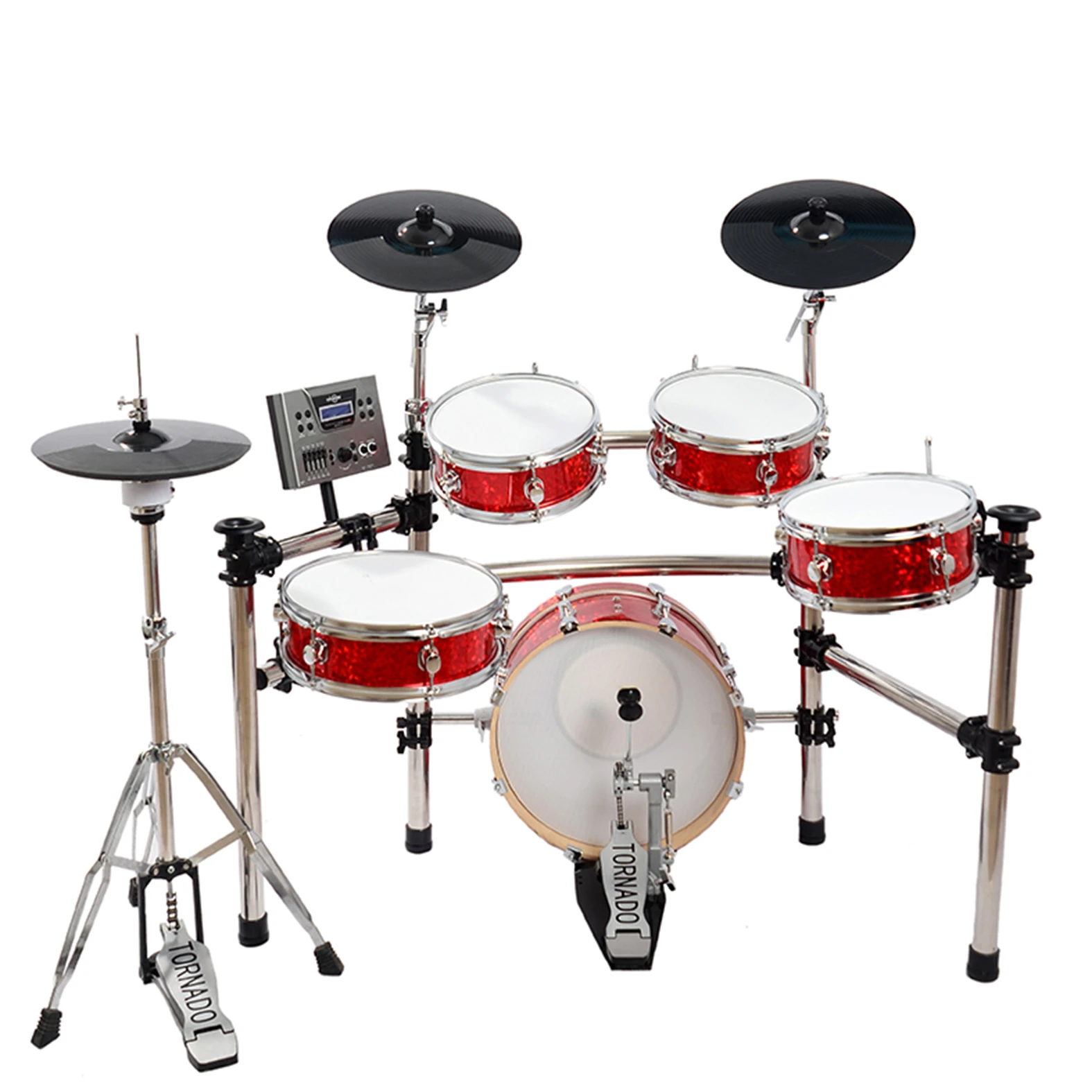 Electric Drum Set Professional Musical Instruments 5 Set