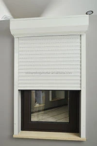 electric window shutters exterior