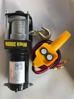 Electric Wireless Steel Cable Handheld Remote Corded Control 12V 3000lbs Winch for UTV ATV Boat