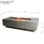 Import Elementi heating patio rectangular concrete outdoor propane gas garden fire pit firepit table from China