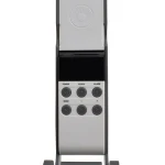 Emergency hand crank table lamp with home radio and alarm clock