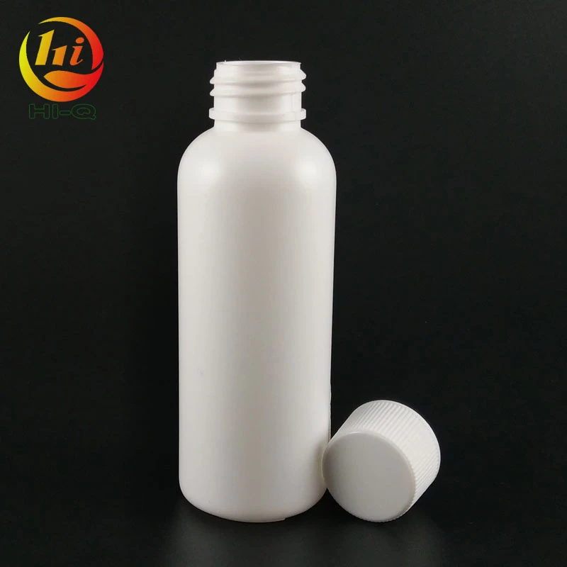 empty plastic medecine bottle 100ml hdpe pharmaceutical bottle