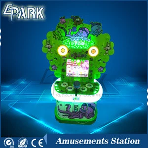 EPARK coin operated small musician music video hitting hammer prize out games machines