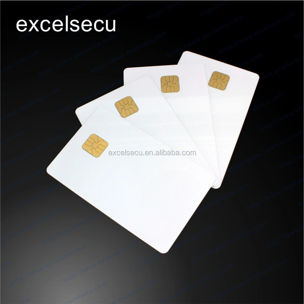 ESECU New printer chip cards Customized design Plastic pvc bank card blank