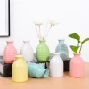europe simple mini colorful ceramic vases tabletop  flower vases ceramic porcelain  wedding  home decorations