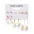 Import European and American Hot Selling Beach Ocean Wind  Fashion Alloy Shell Conch Pearl Tassel Earrings from China