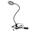 European manicure 3 lighting modes clamp table lamp flexible USB clamp clip light table lamp