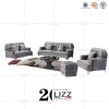 European Modern Chesterfield Furniture Fabric living room sofas