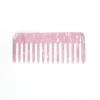 Excellent quality manufacturer custom logo Plastic combs hair Braid comb cellulose acetate combs for lady