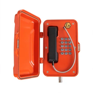 Explosion proof telephone, Zone 1 Mine Coal Oil&amp;Gas used, Certified IECEX hot sell JR-EX-01