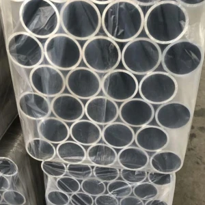 Extruded thin wall empty 6061 T6 Aluminium round pipe Tubes
