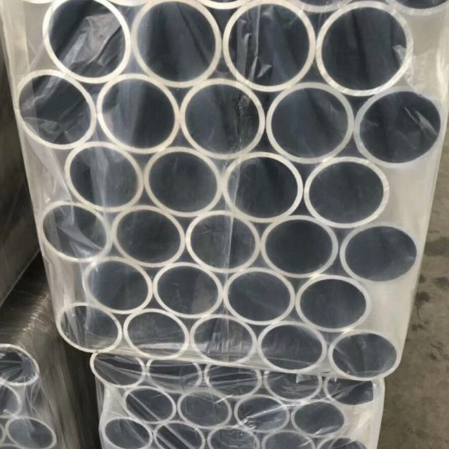 Extruded thin wall empty 6061 T6 Aluminium round pipe Tubes