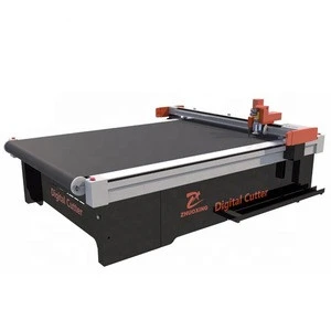 Fabric leather accessory CNC knife digital cutter cutting machine without laser