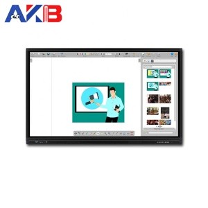 factory 65 inch interactive touch screen classroom LCD touch screen monitor