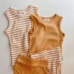 Factory  custom bulk color onesie baby clothes  Jumpsuit  100% cotton custom print baby romper short pants