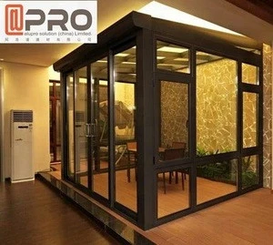 factory Customized Construction Aluminum Panels Glass Houses Modern Glass sunroom glass roof panels houses sun room system