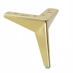 Factory Direct Chrome Iron Modern Furniture Rhombus Trident Foot Sofa Leg Furniture Leg