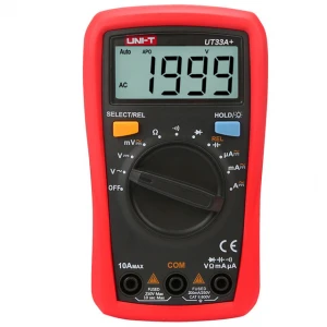 Factory direct  Profesional youlede Unit UT33A+ lcd display  digital multimeter with frequency