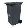 Factory direct sale foot pedal HDPE plastic dustbin/garbage bin/waste bin