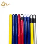 Factory Direct Sales 120*2.2Cm Pvc Coated Wooden Broomstick With Italian