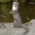 Import Factory direct sales of realistic wildlife otter sculpture resin animal sculpture from China