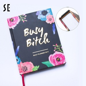 Factory direct supply high class custom printed a7 cute diary planner