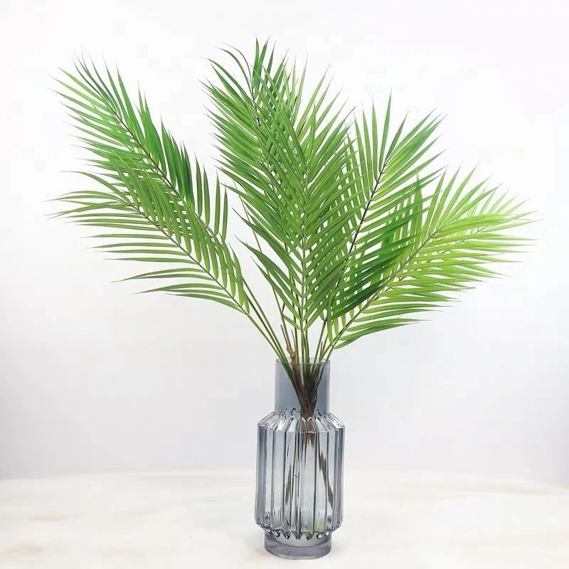 Factory direct wholesale artificial flowers and plants outdoor decoration palm leaves