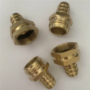 Factory Directly Sells 5/8 3/4 1/2 ght Garden Hose Repair Connector with Clamps, Male and Female Garden Hose Fittings