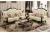 Import Factory high quality American style carved flower wine red living room furniture sofa solid wood frame leather sectional from China