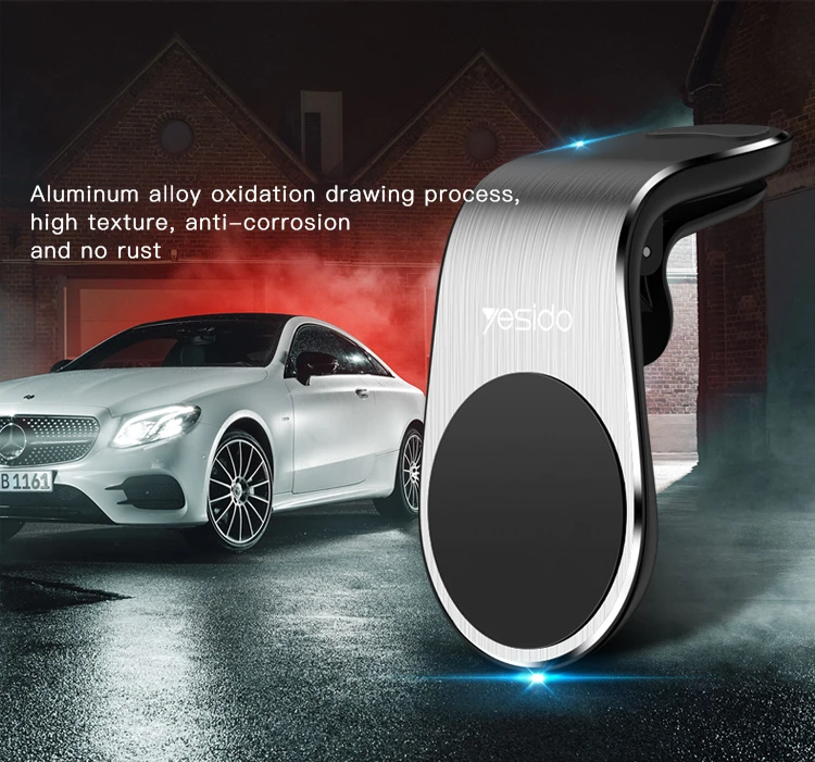 Factory New Design 5Pcs Magnets Mobile Phone Holder Mount Air Vent Magnetic Car Phone Holder