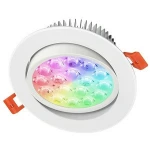 Factory Price Wholesale High Brightness Dimmable 9W RGB RGBWW WiFi Lamp Ceiling Recessed led Spot Downlight