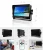 Import Factory supply iPoster 7" U Bracket Touch Screen 2 Channel Video Input Car Rear View Monitor from China