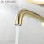 Import Factory Supply Wall Mounted Brass Valve Core Material And Gold Plating Wash Basin Taps Sink Faucets For Wholesale from China
