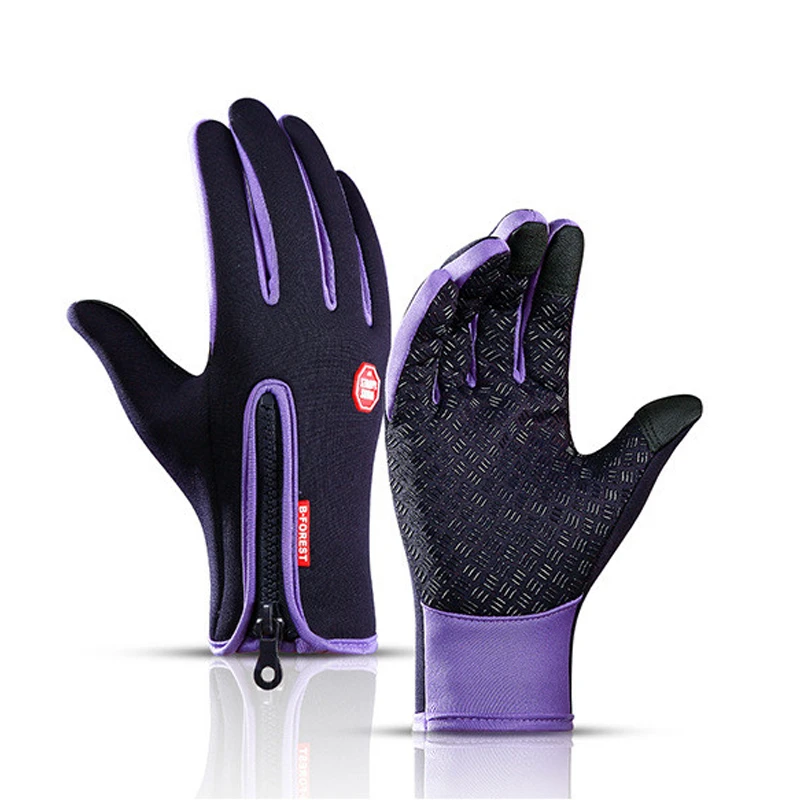 Factory Touch Screen Full Finger Protection Anti Slip Motorcycle Racing Gloves