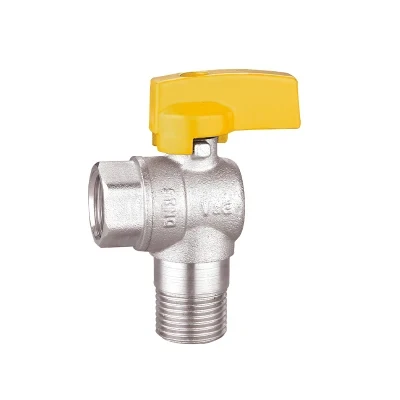 Factory Wholesale 1 Pieces Free Sample 90 Degree Angle Gas Ball Valve