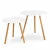 Import Factory Wholesale Cheap Bedroom Sofa Furniture 3 Bamboo Legs Mda Round Side Table Modern from China