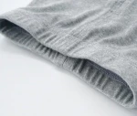 Factory wholesale custom solid color organic cotton baby jogger pants