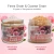 Import Factory wholesale private label color change natural plastic jars spa scrub bath salts from China
