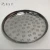 Import Factory wholesale silver dinner pate & dishes metal stainless steel food round serving tray set from China