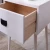 Import Factory Wholesale Solid Wood Bedside Table Modern Night Table Wood White Bedside from China