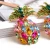Import Fashion Crystal Diamond Full Pineapple Summer Cool Tropical Fruit Wind Earrings Stud Earrings from China